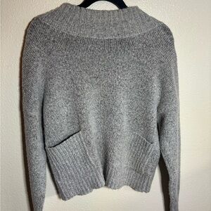 Love By Design Gray Cowl Neck Sweater